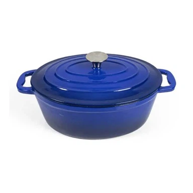 طاجن من حديد الزهر مع غطاء