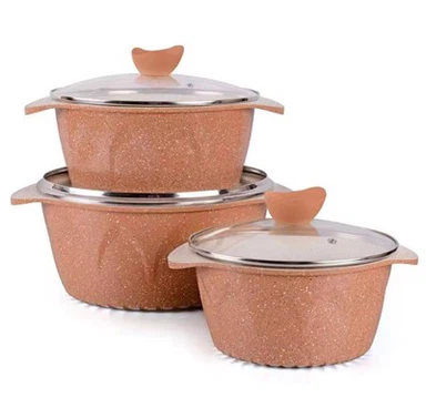 مجموعة أواني الزهور المصنوعة من الألومنيوم