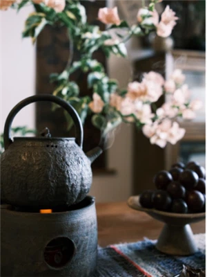 شاي شاي الشاي الحديد الزهر شاي بعد الظهر